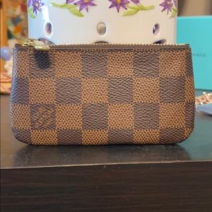 Damier Ebene Key Pouch